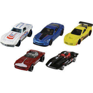 Mattel hot wheels diecast 5 pak autoset