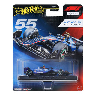 Hotwheels premium f1 racecar williams carlos sainz | 4 stuks