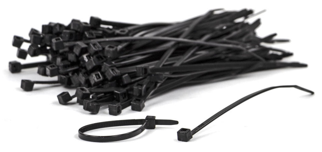 Unbranded kabelbinders 3.6x140 zwart zak a 100