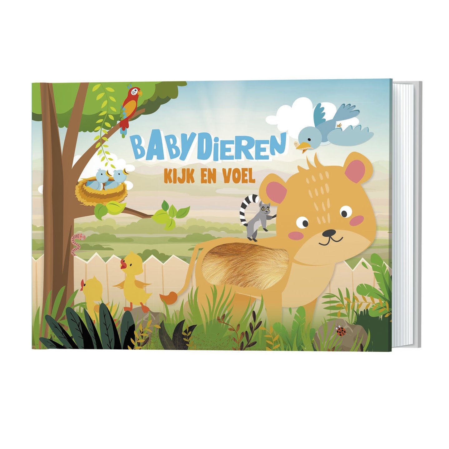 Uitgeverij Lantaarn kijk en voel - babydieren