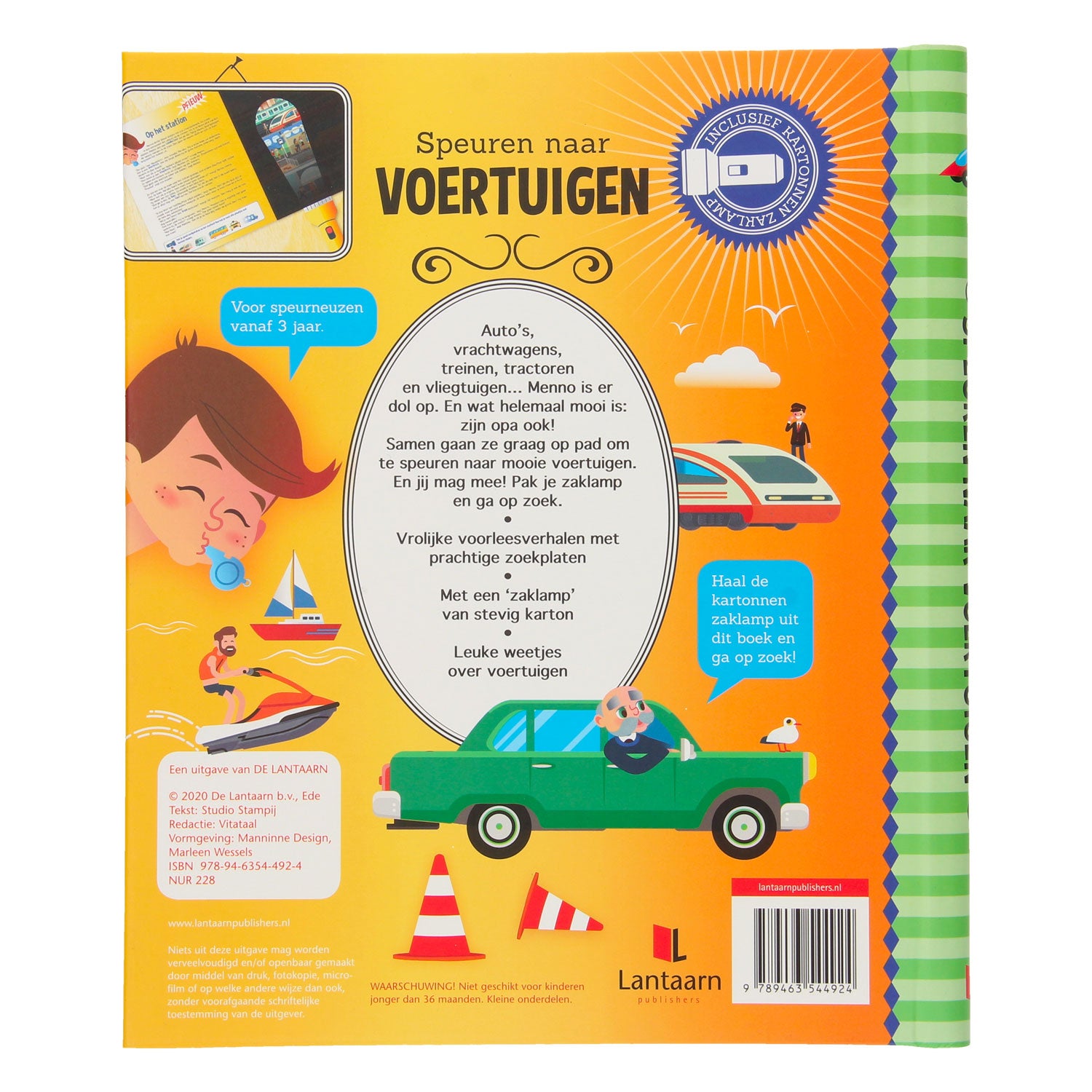Speuren naar voertuigen + elektronische zaklamp