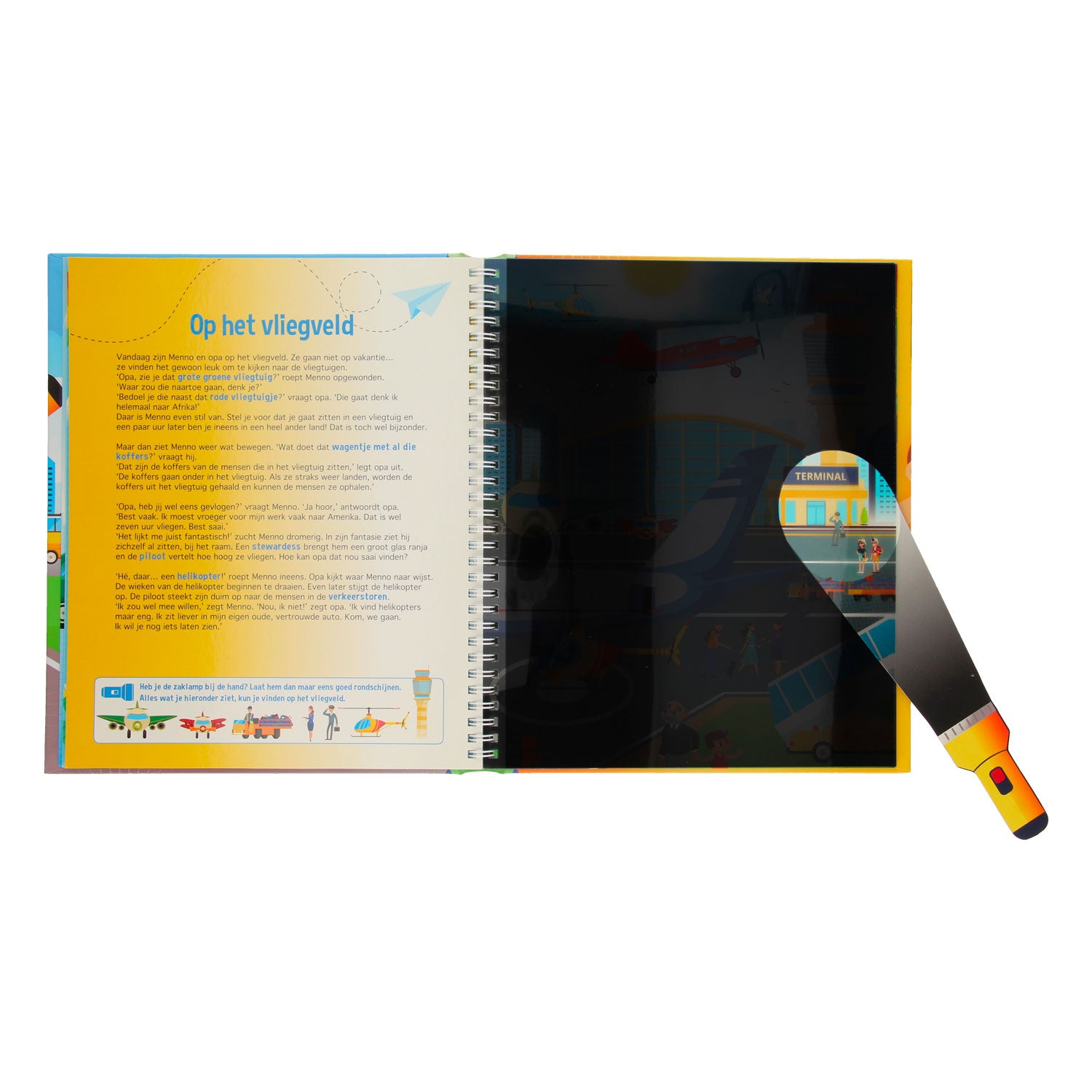 Speuren naar voertuigen + elektronische zaklamp