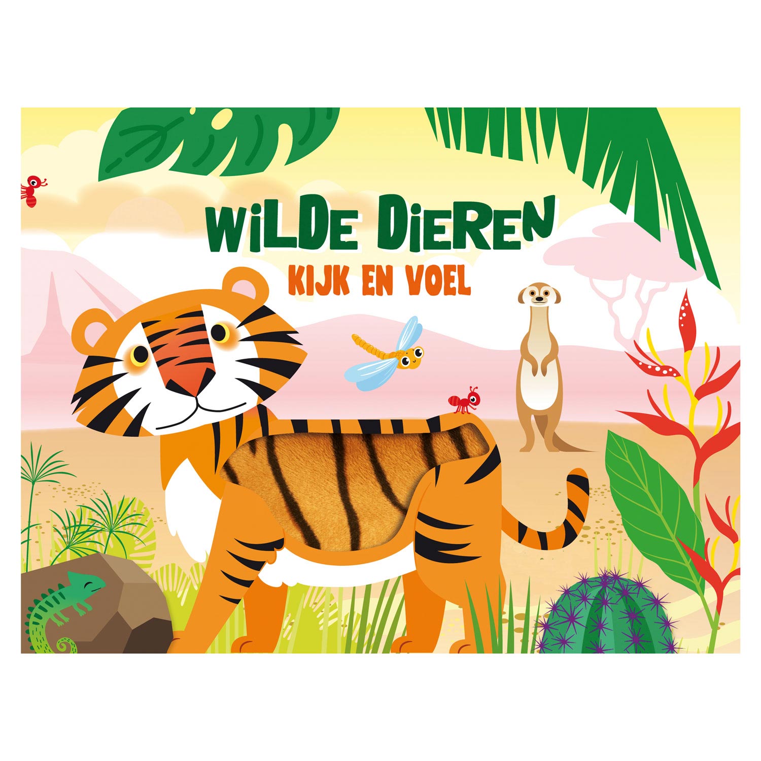 Uitgeverij Lantaarn kijk en voel - wilde dieren