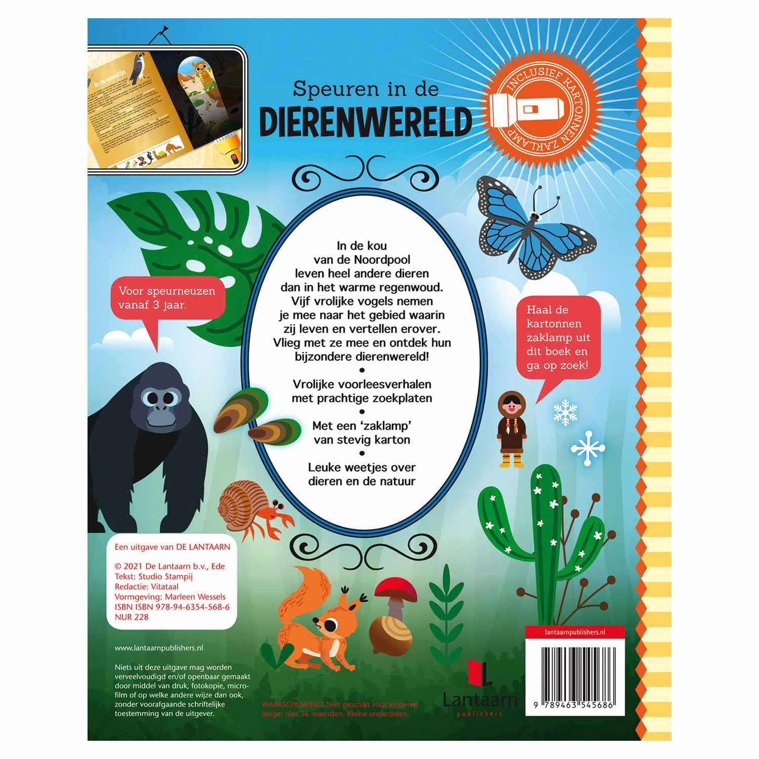 Speuren in de dierenwereld + bekende zaklamp