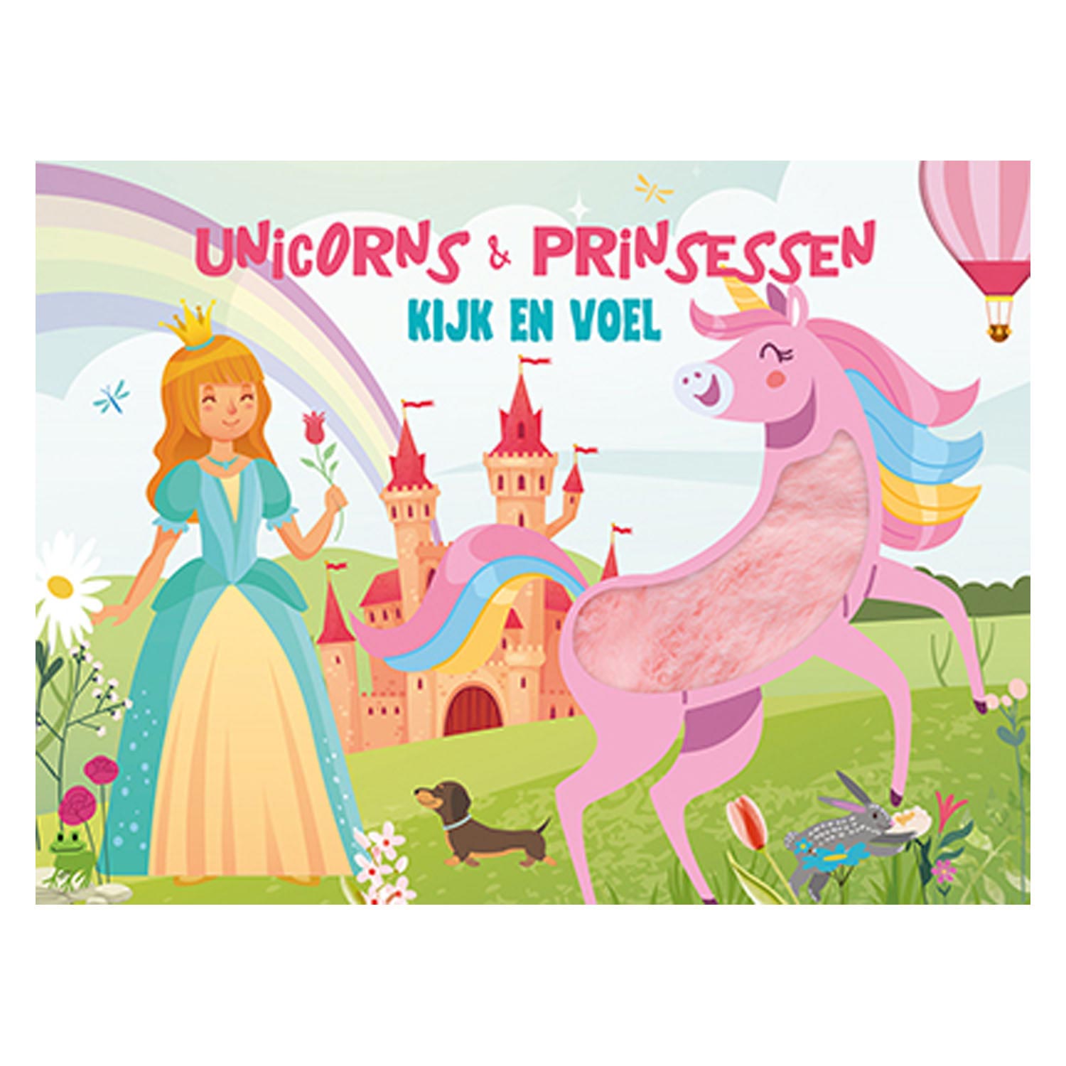 Lantaarn Uitgeverij Kijk en voel Unicorns en Prinsessen