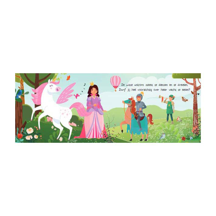 Lantaarn Uitgeverij Kijk en voel Unicorns en Prinsessen
