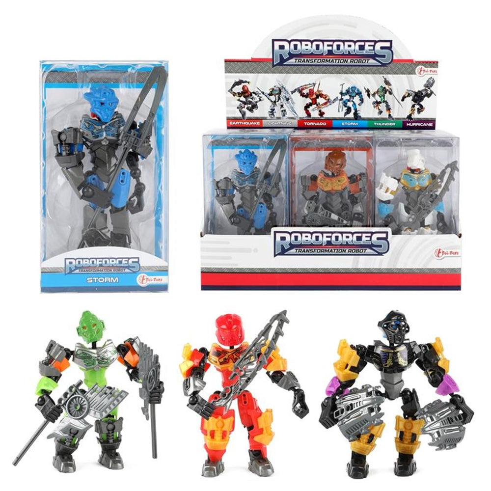 Toi-toys toi toys roboforces constructierobot 'warrior'