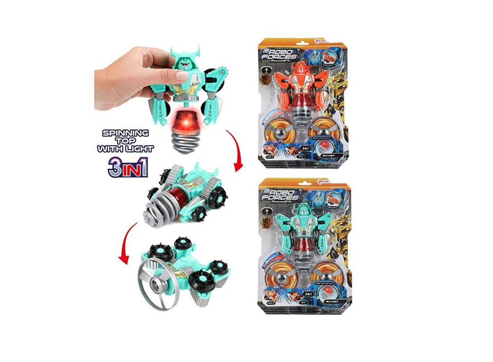 Toi-toys toi toys veranderrobot raceauto vliegtuig