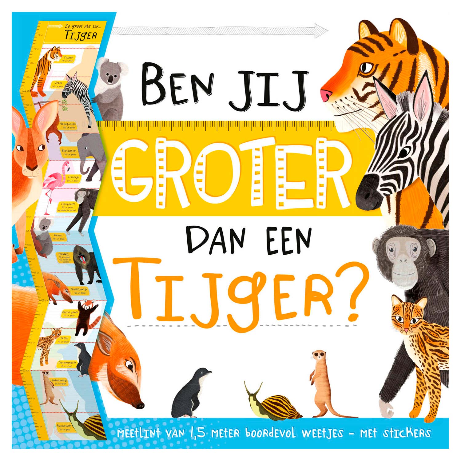 Rebo uitgeverij ben jij groter dan een tijger?