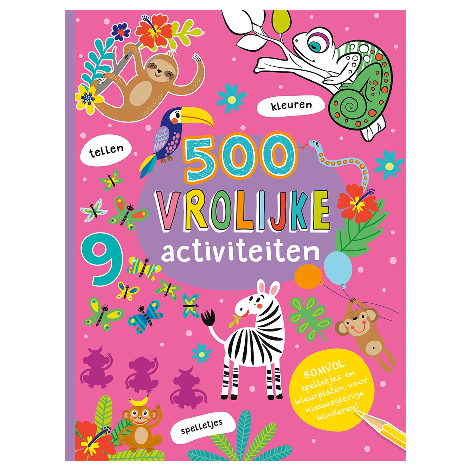 Rebo uitgevers 500 vrolijke activiteitenboek