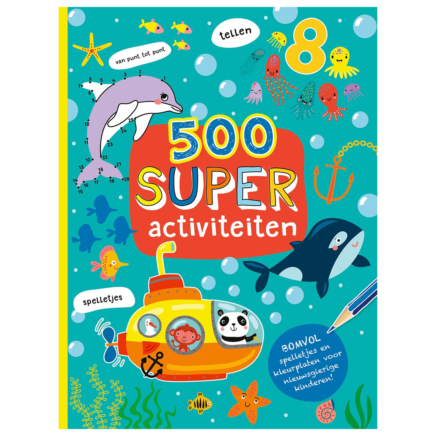 Rebo uitgevers 500 super activiteitenboek