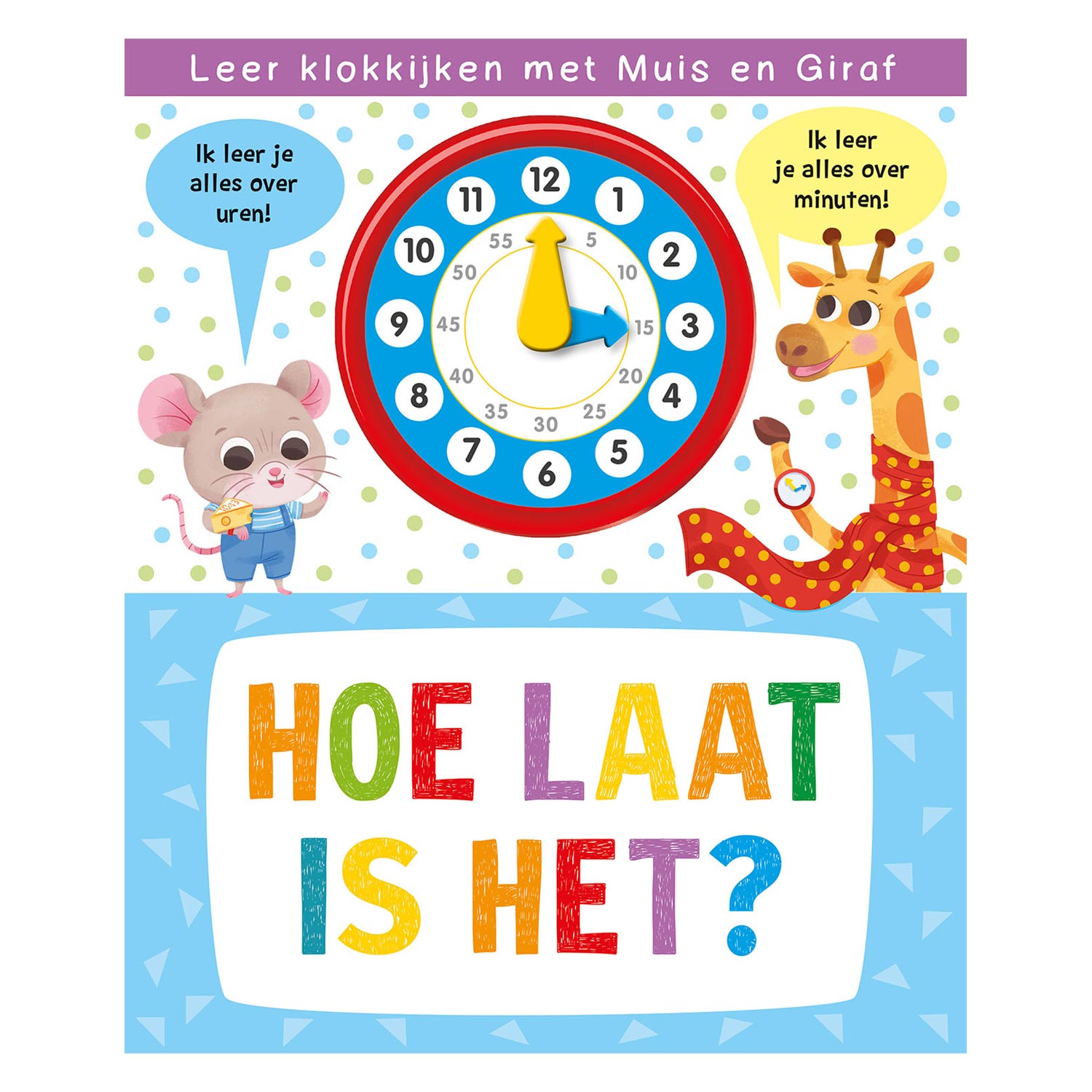 Rebo uitgevers klokboek - hoe laat is het?