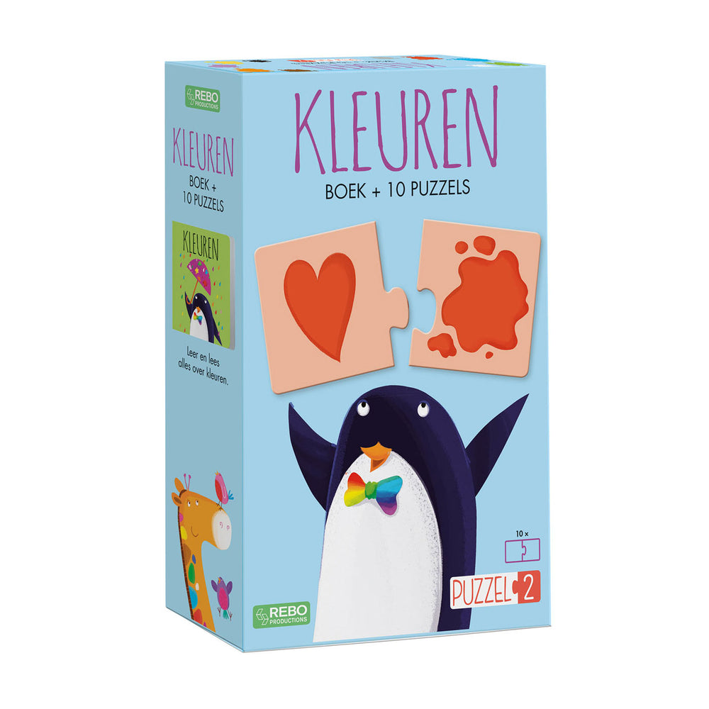 Rebo uitgevers puzzel2 - boek met 10 puzzels