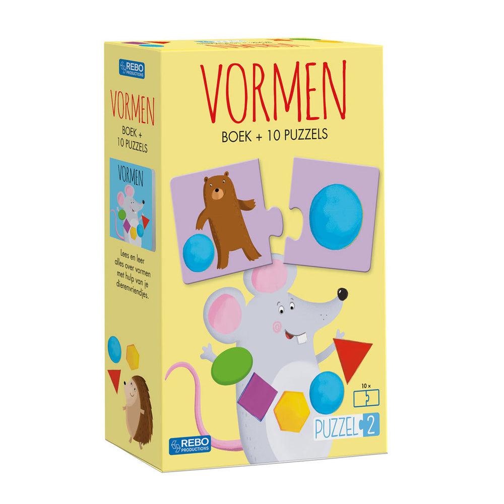 Rebo uitgevers puzzel2 - boekvormen met 10 puzzels