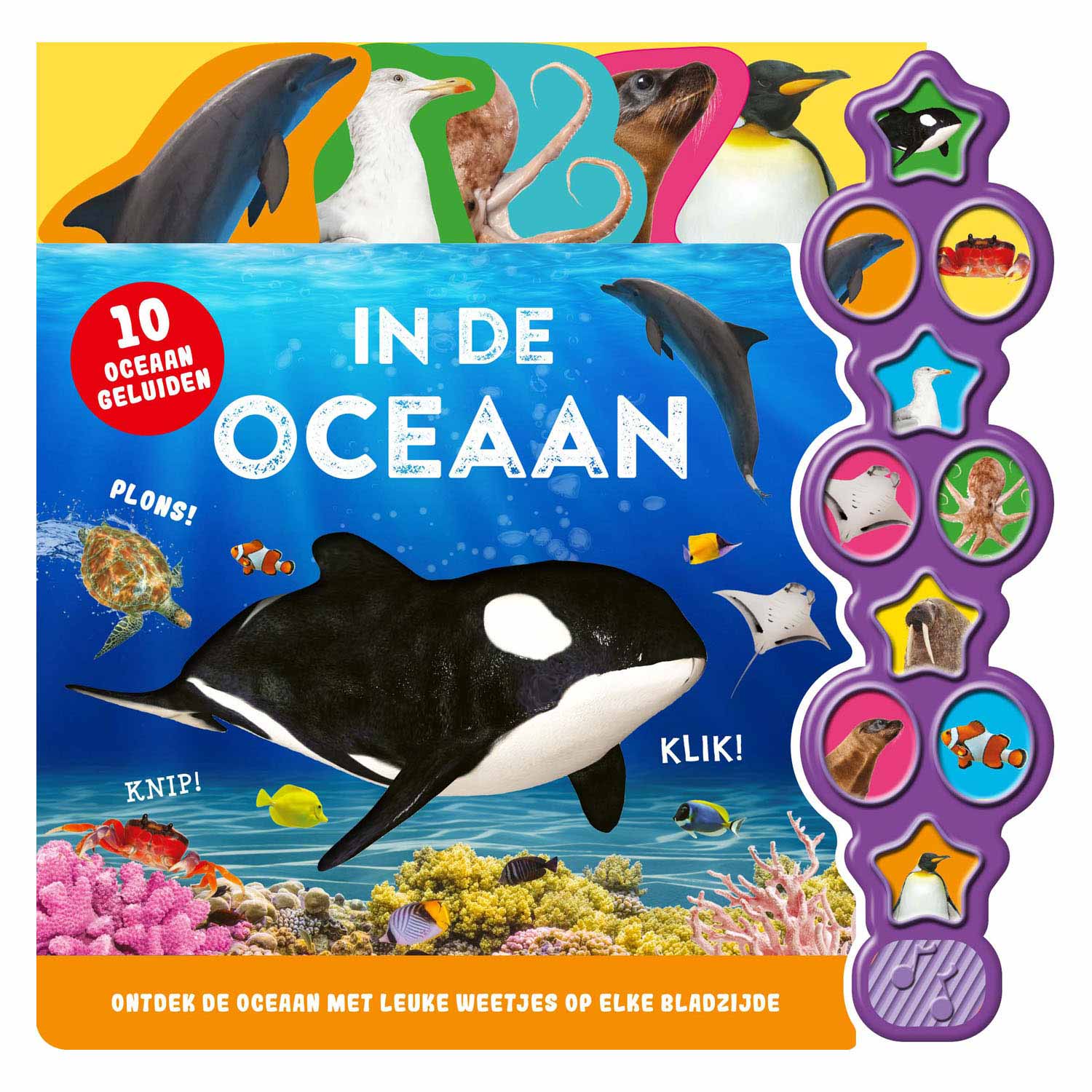 Rebo uitgeverij geluidenboek in de oceaan