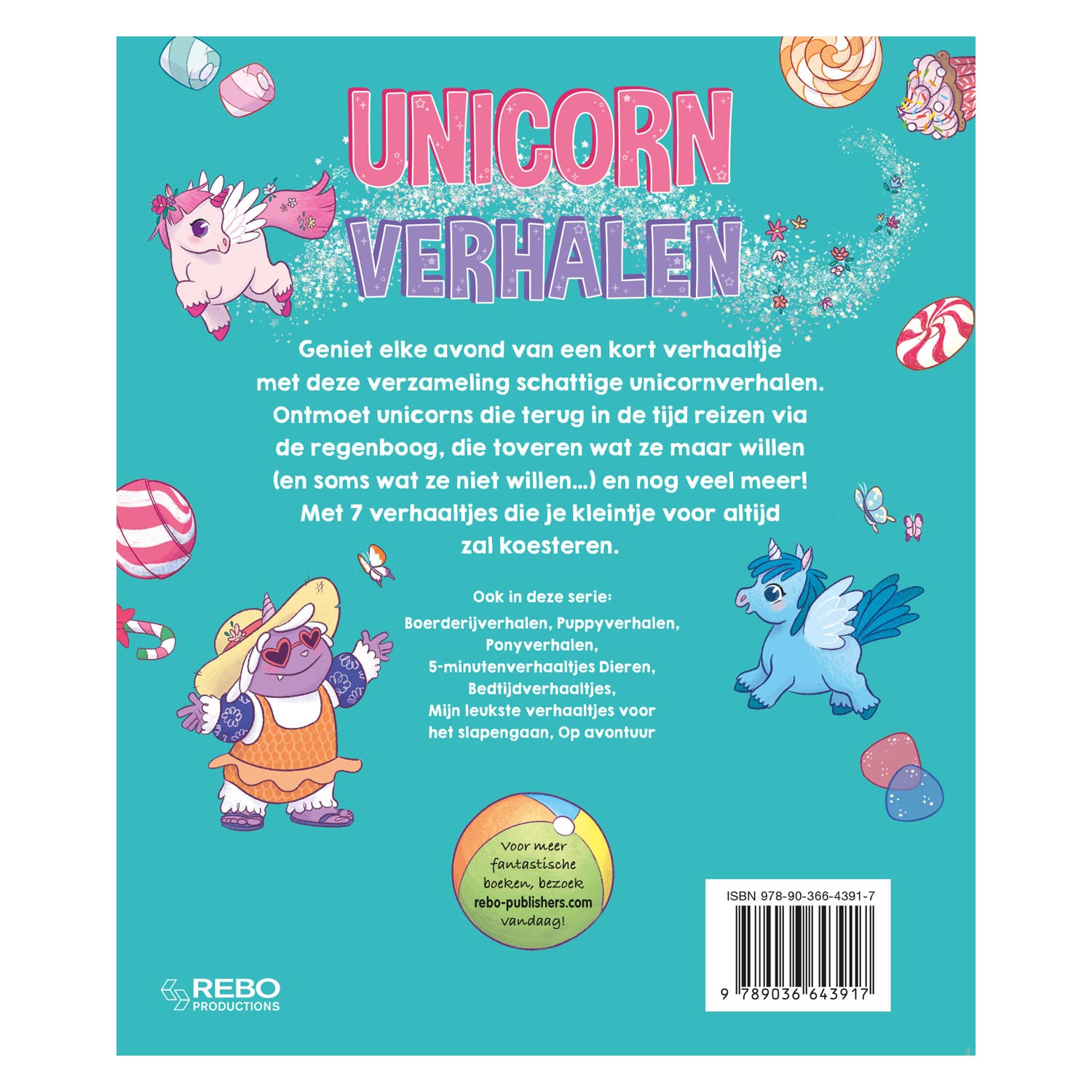 Rebo uitgevers 5-minuten verhaaltjes - eenhoornverhalen