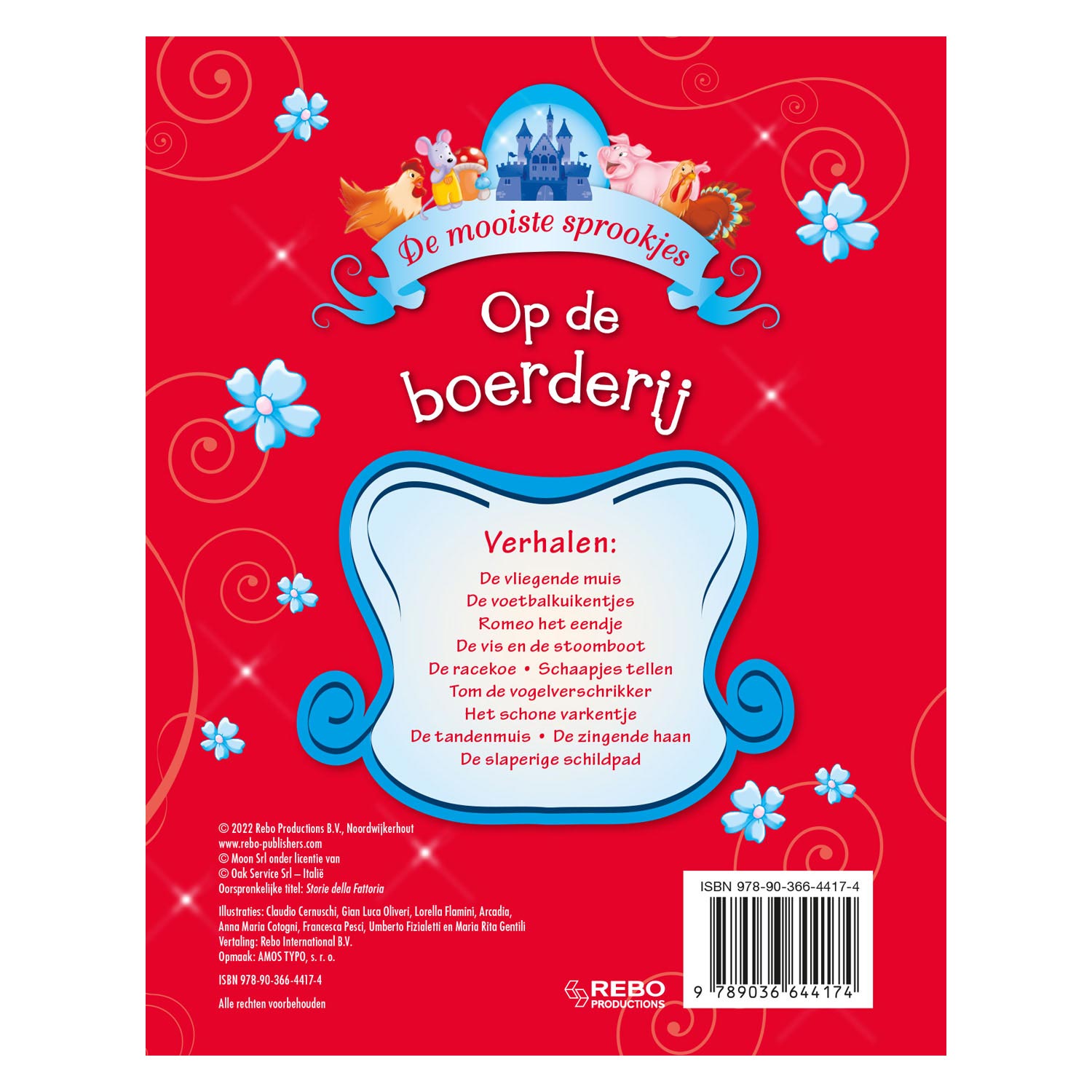 Rebo uitgeverij de mooiste sprookjes - boerderijverhaaltjes