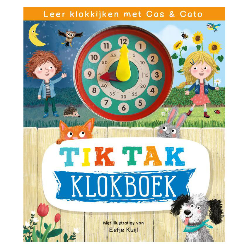 Rebo uitgevers tik tak klokboek - cas cato