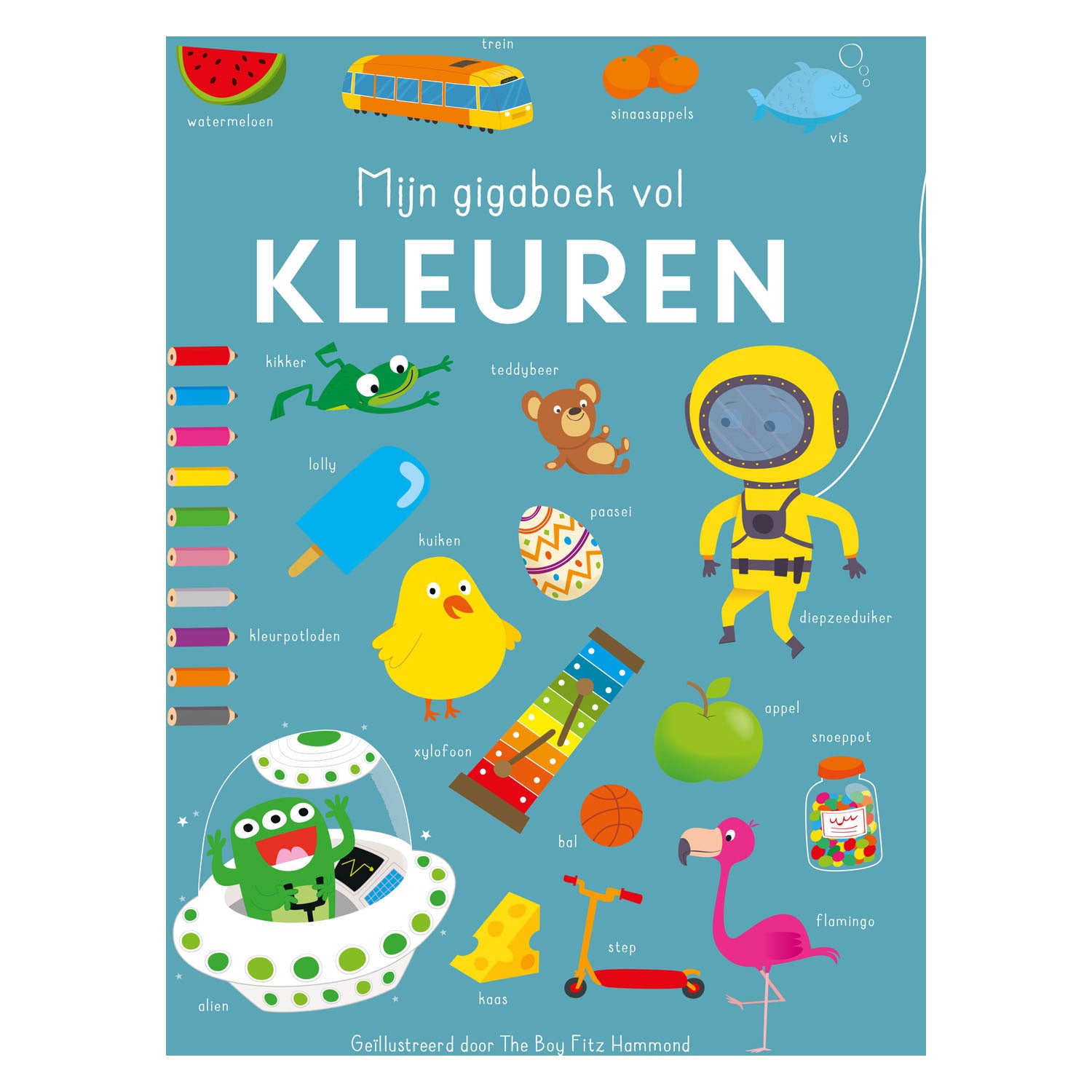 Rebo uitgevers mijn gigaboek vol kleuren