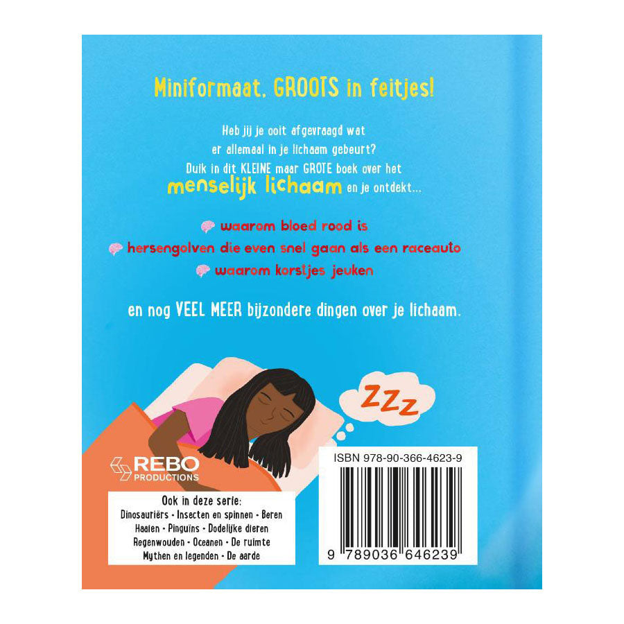 Rebo uitgevers het kleine maar grote boek voorbij? menselijk lichaam