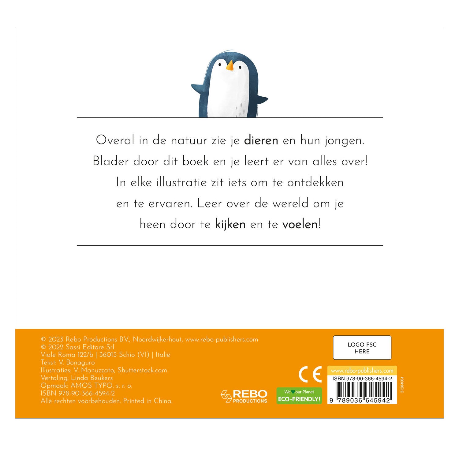 Rebo uitgevers dieren - eerste voelboek