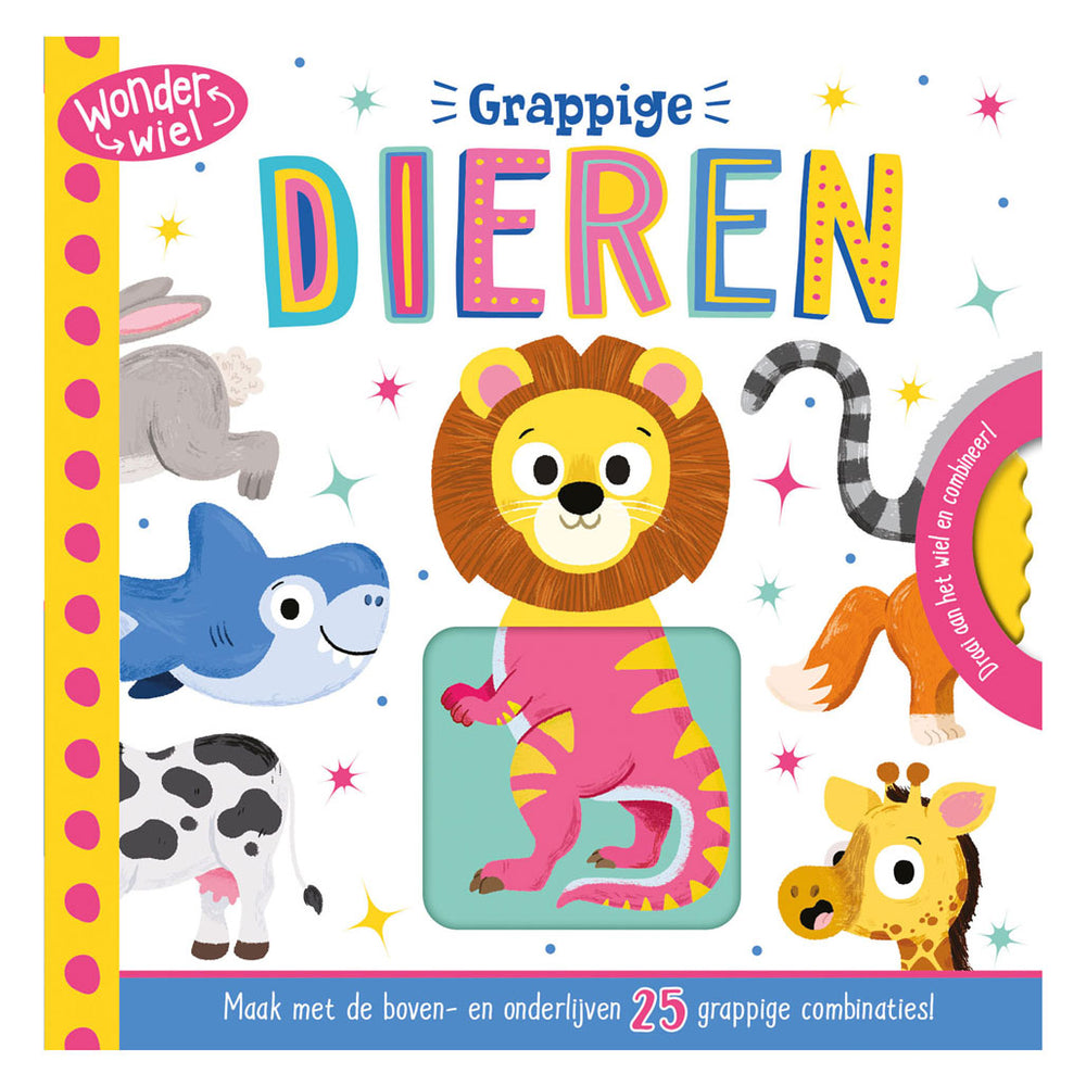 Rebo uitgeverij grappige dieren - wonderwiel