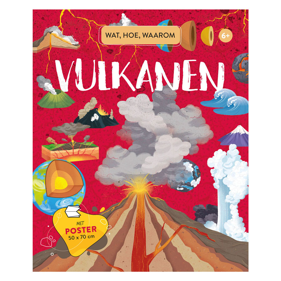 Rebo uitgeverij vulkanen - wat, hoe, waarom