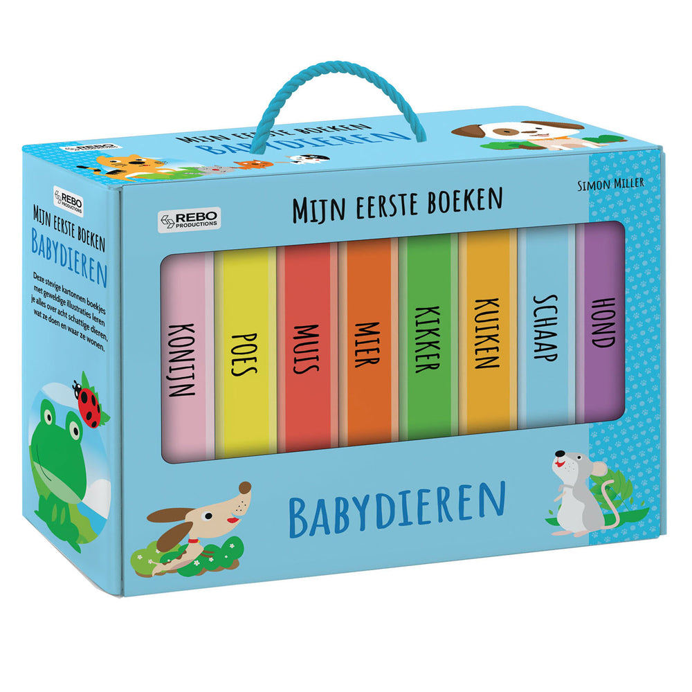 Rebo uitgeverij babydieren - mijn eerste boeken