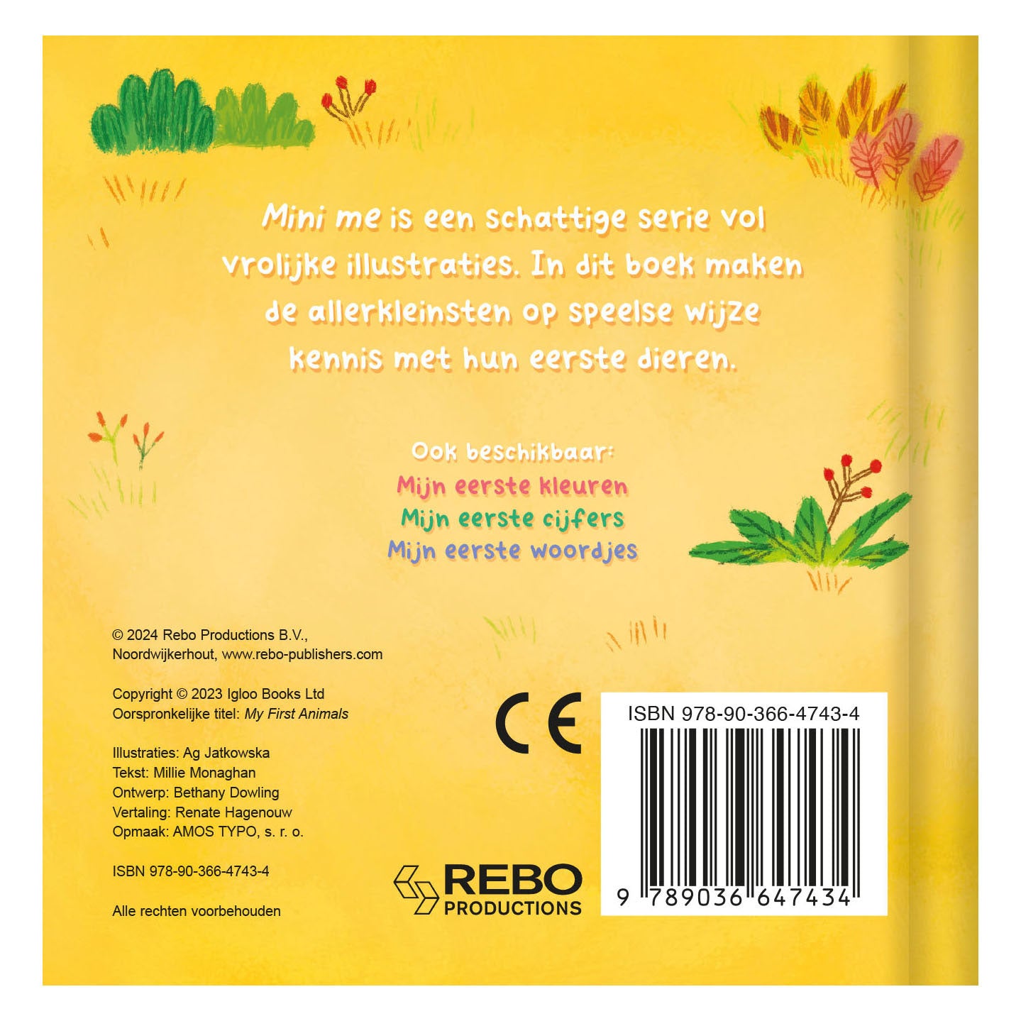 Rebo publishers mijn eerste dieren 0+