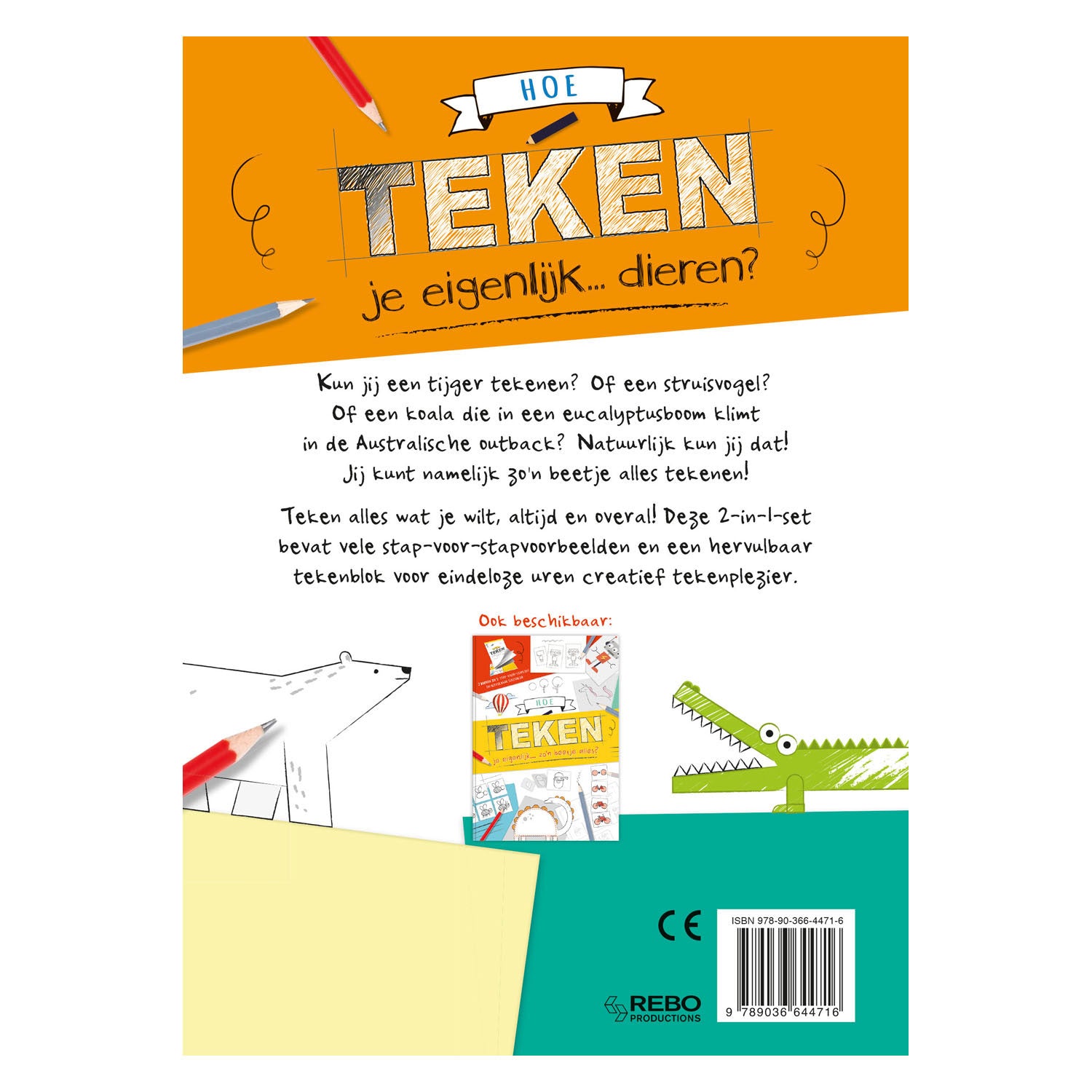 Rebo uitgevers hoe teken je eigenlijk... dieren?