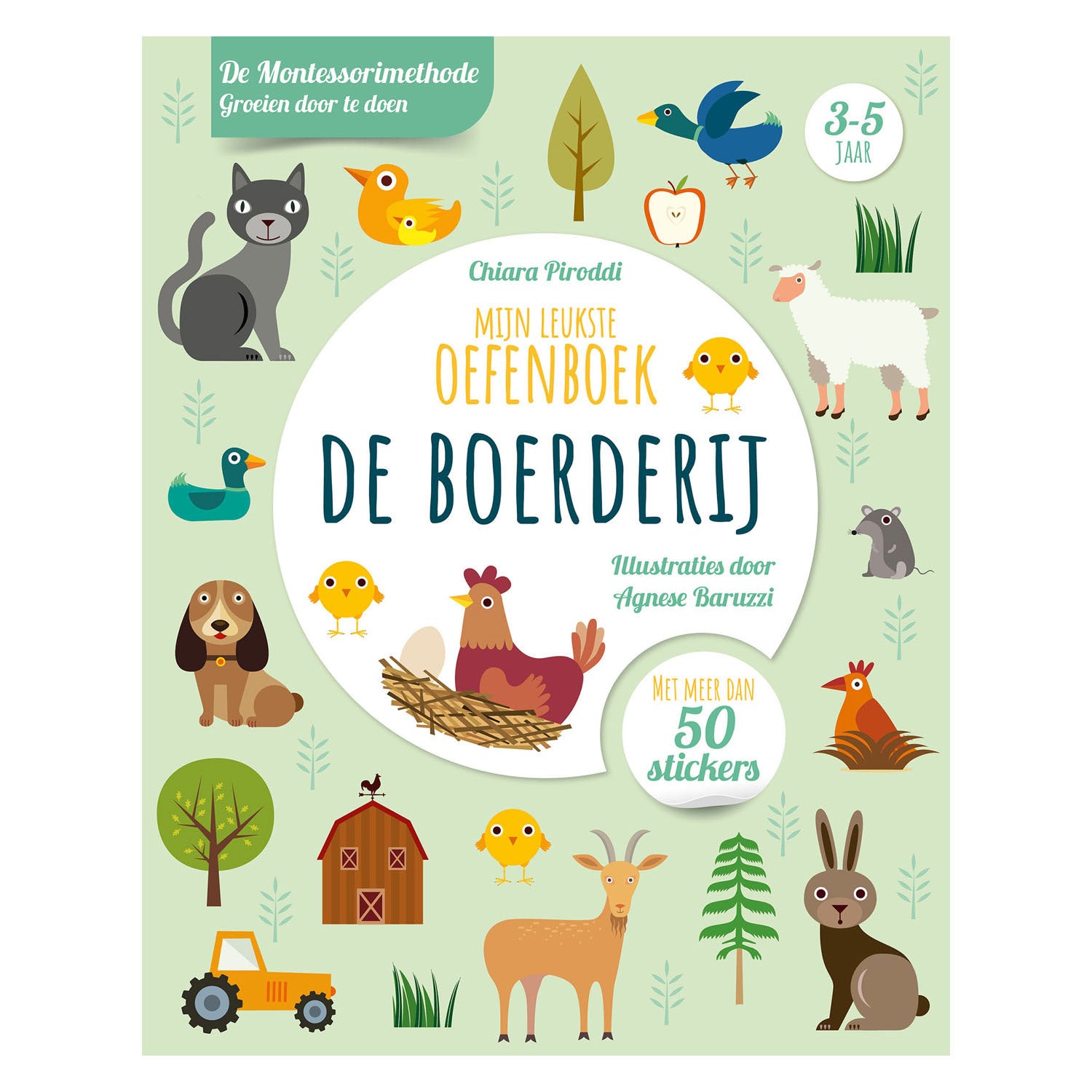 Rebo uitgeverij boerderij - oefenboek