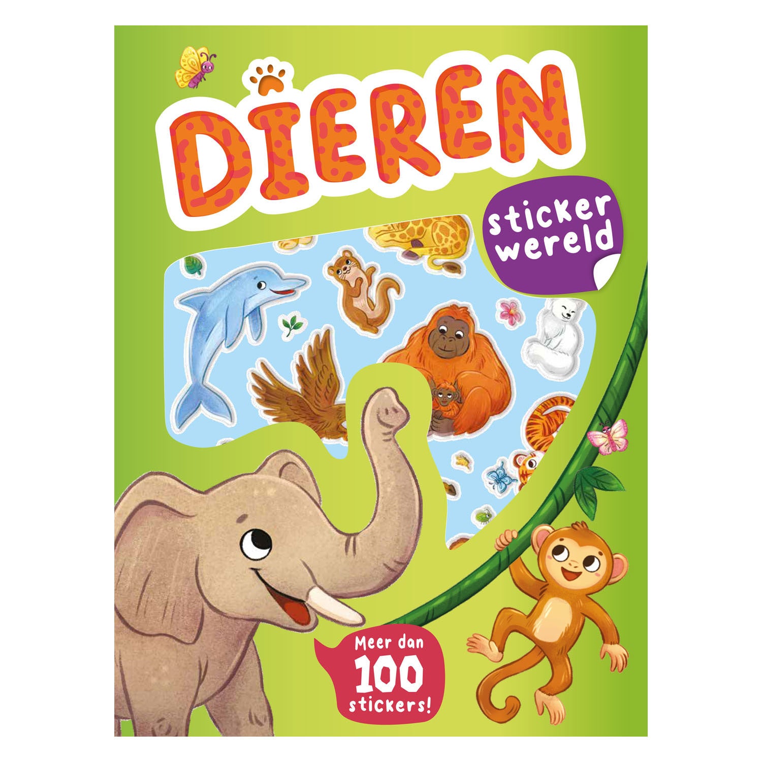 Rebo uitgeverij dieren - stickerplezier