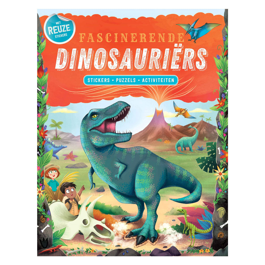 Rebo Publishers: fascinerende dinosaurussenstickers