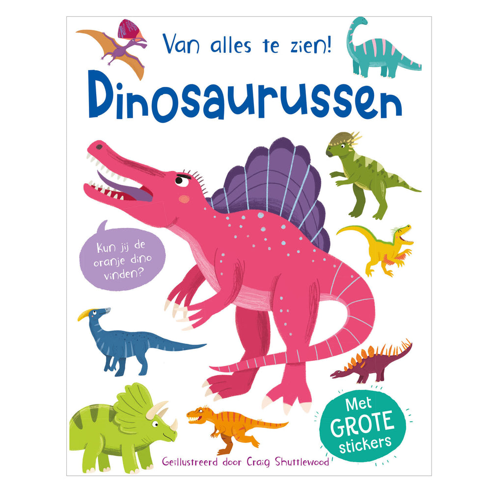 Rebo uitgevers dinosaurussen -van alles te zien!