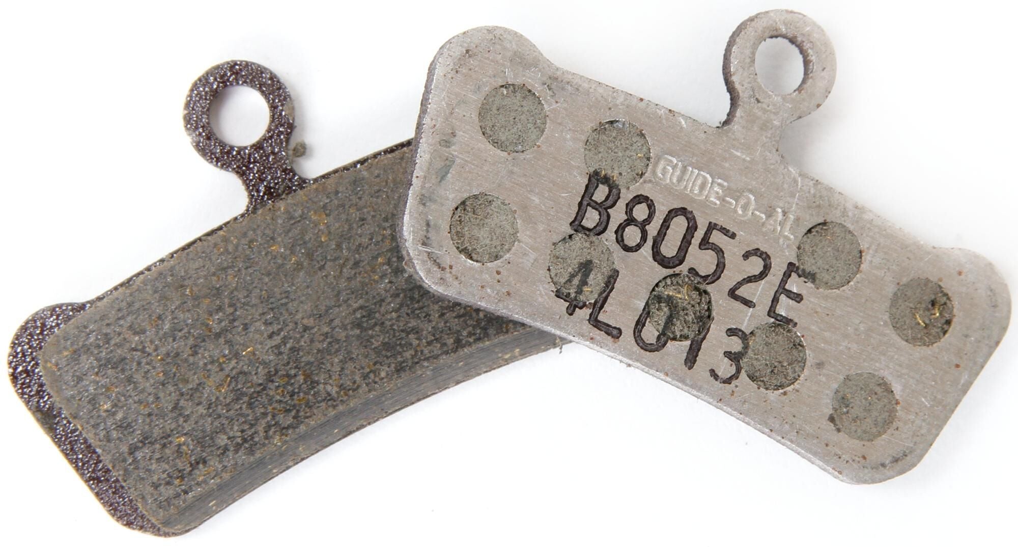 Sram schijfremblokken disc br.pad organic w.alu plate