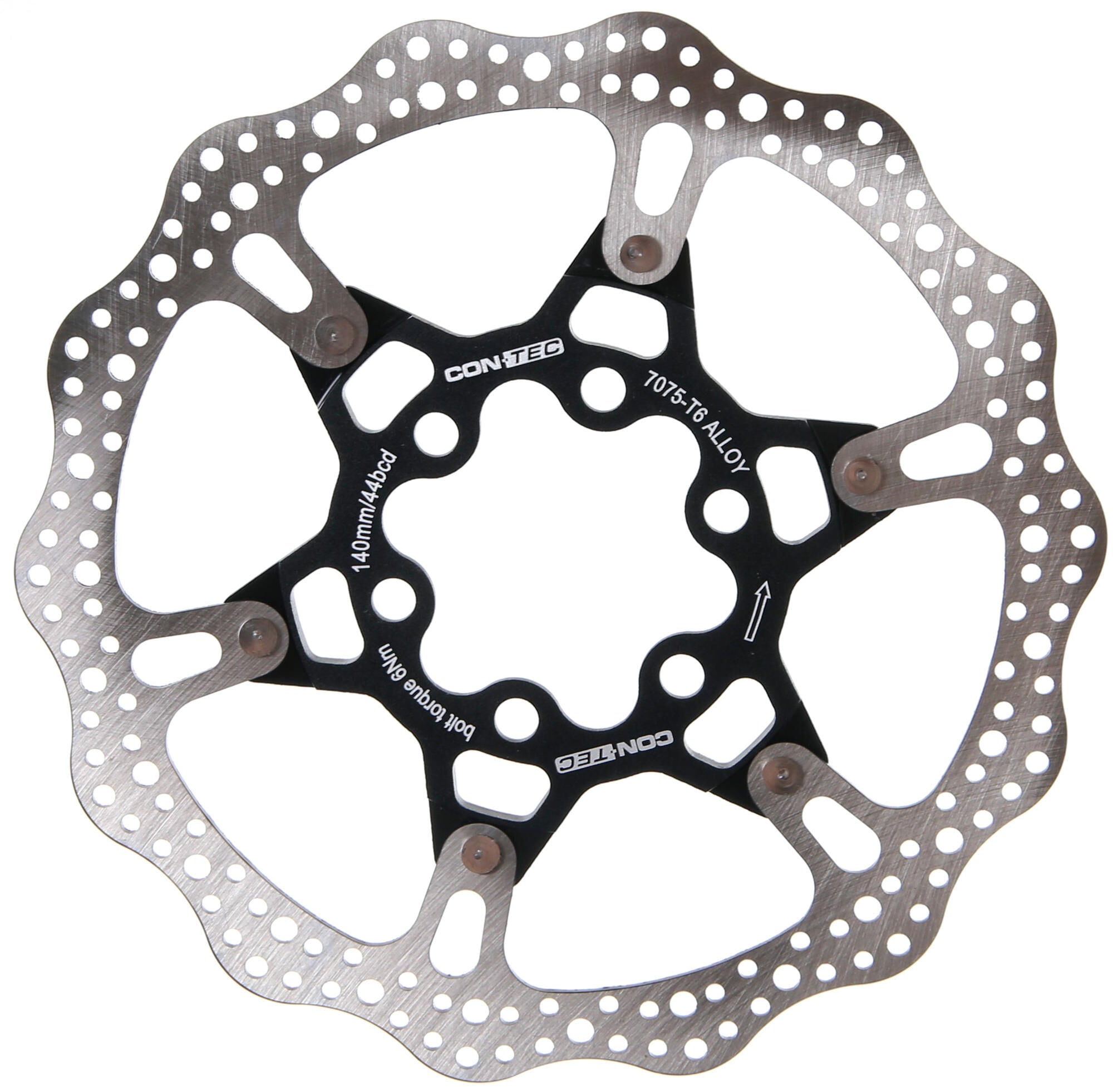 Contec remschijf cdr-hd 1 ct disc br. rotor cdr-hd1 140 mm 2-parts 6-hole