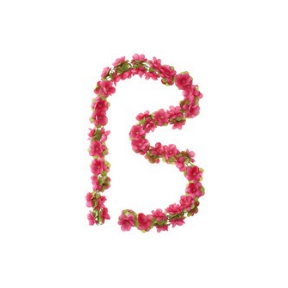Guirlande de fleurs Guirlande Basilic Fuchsia
