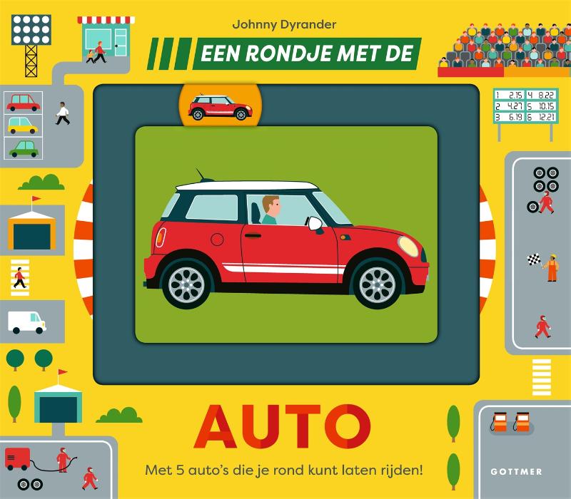 Gottmer uitgevers groep een rondje met de auto