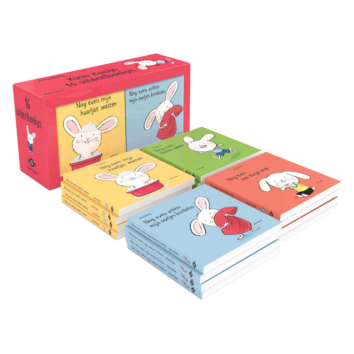 Gottmer uitgevers groep klein konijn 12 uitdeelboekjes 2+