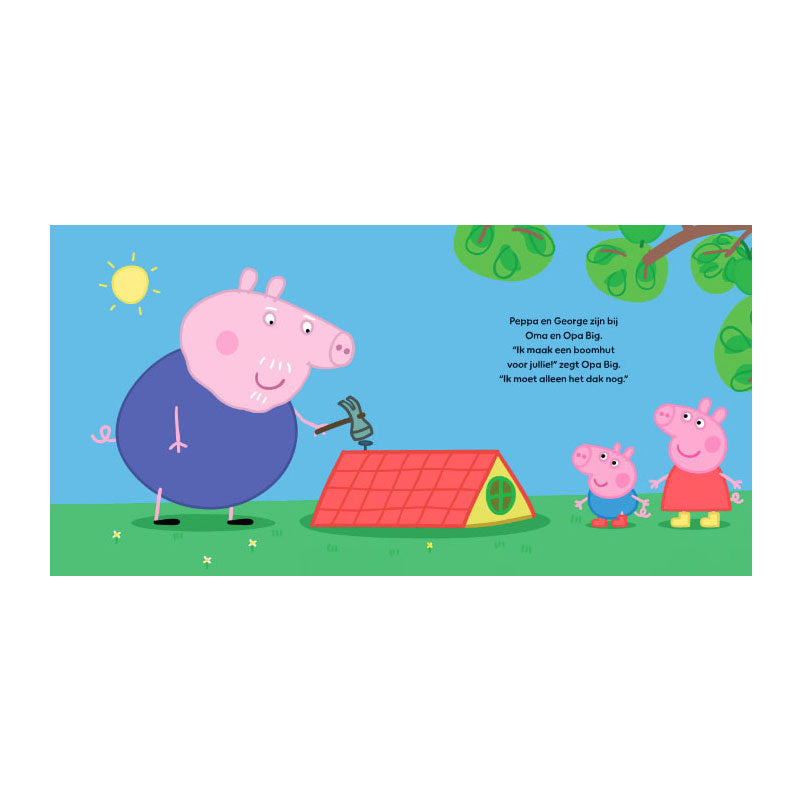 Gottmer uitgevers groep peppa blaast bellen en peppa en de boomhut