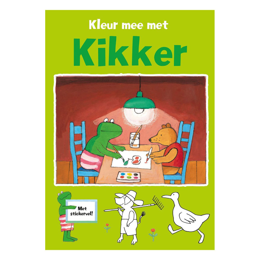 Gottmer uitgevers groep kleur mee met kikker