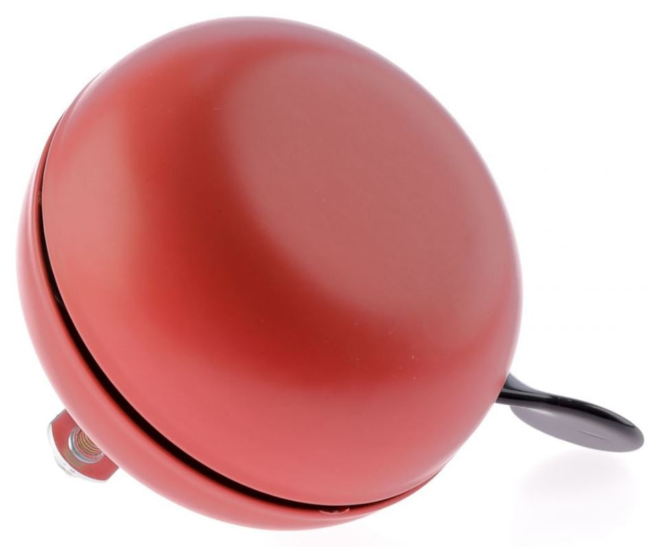Nietverkeerd bel 80mm Ding Dong bordeaux rood