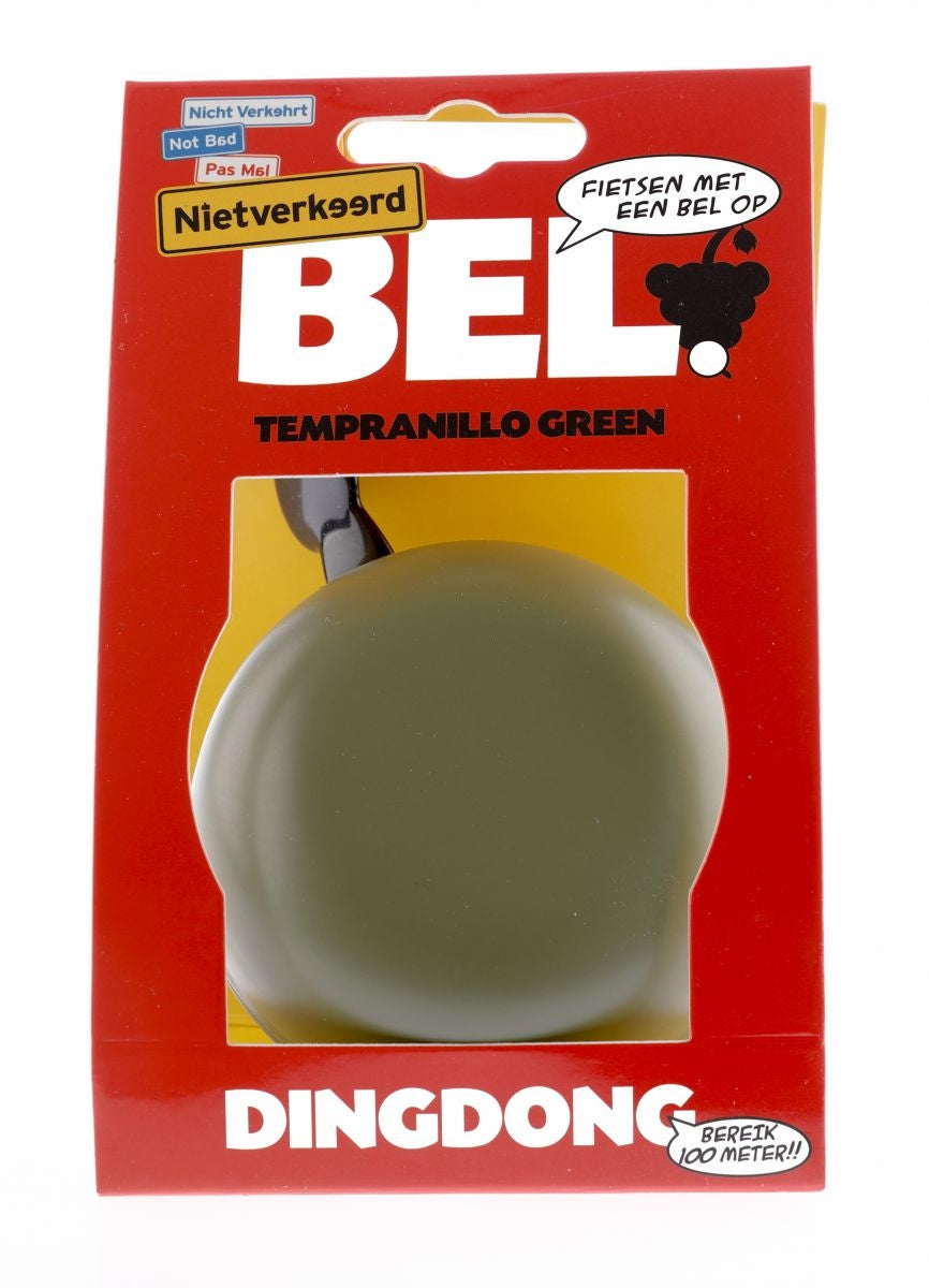 Nietverkeerd bel 80mm Ding Dong tempranillo groen