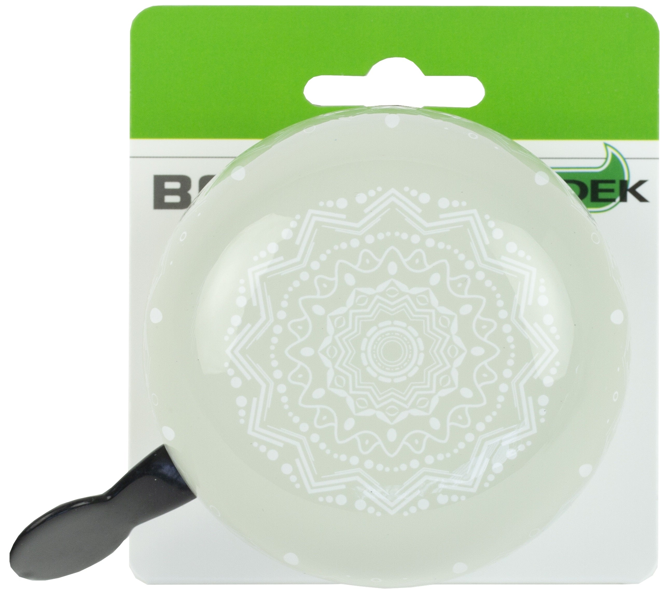 Widek ding dong bel groot mandala frost grijs op kaart