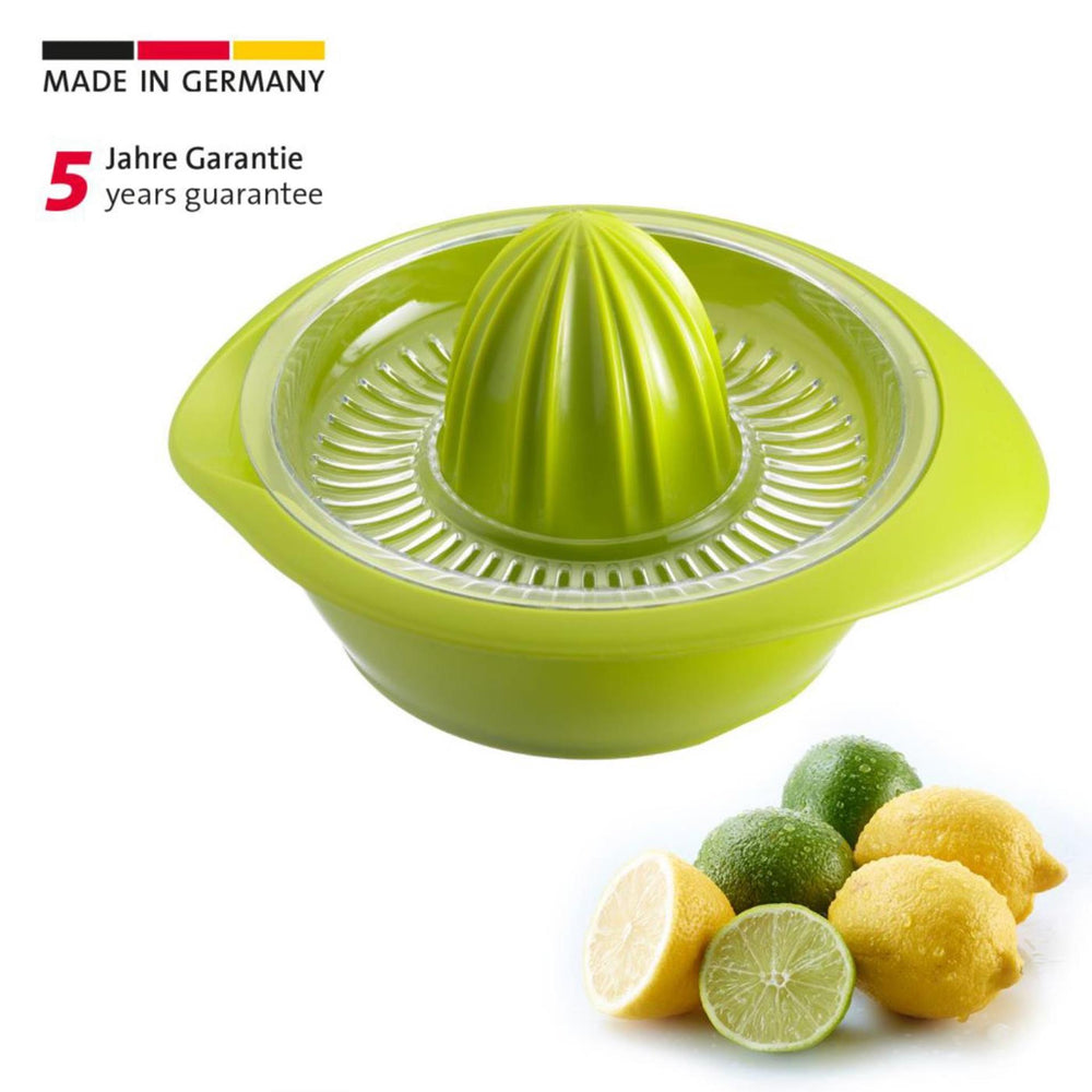 Westmark citruspers met sapreservoir, diameter: 18,7 cm, inhoud: 350 ml, kunststof, limetta, appelgroen, 3091227a