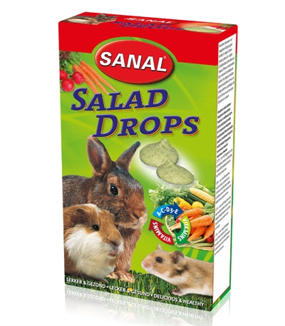 Sanal Knaagdier 3-pack druppels yoghurtsalade wilde bes