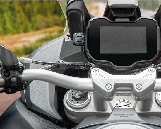 Optiline Trek-2 dubbele USB oplader - waterdicht