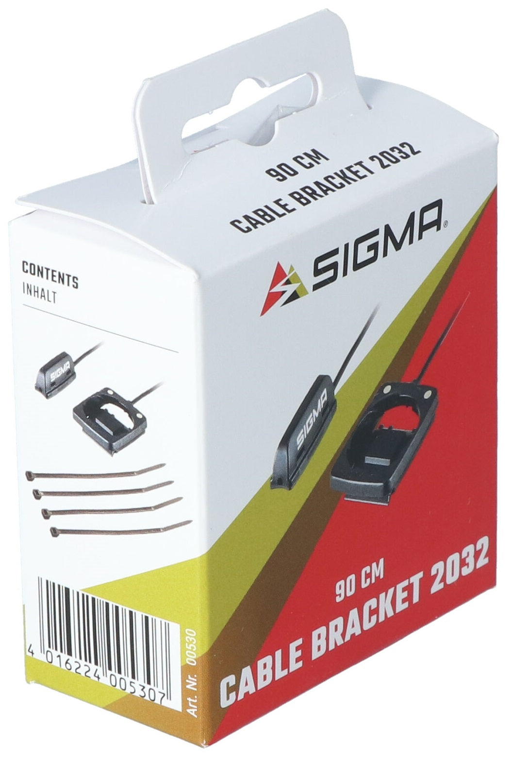 Support compteur vélo Sigma 2032 avec câble 90 cm