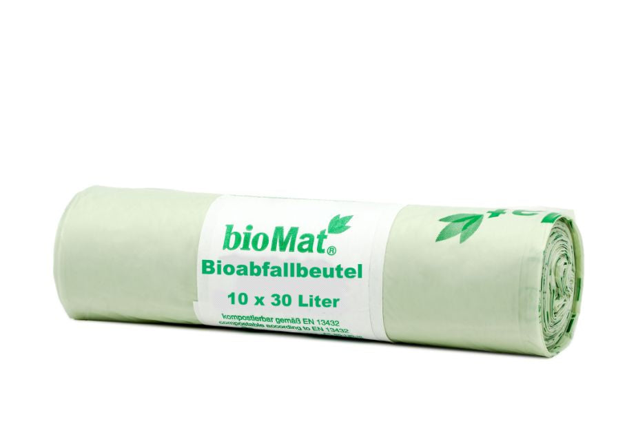 Biomat composteerbare vuilniszakken 30l -10 st.
