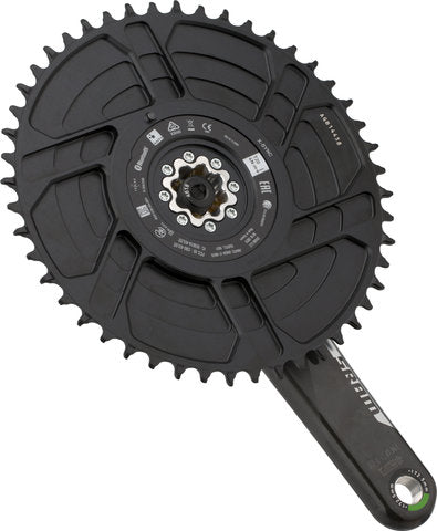 Quarq red 1 axs aero dub power meter carbon crankset